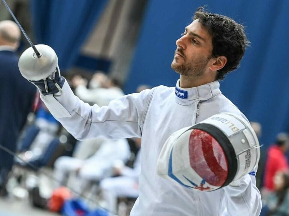 Flavio Giannotte en coupe du monde d'escrime épée