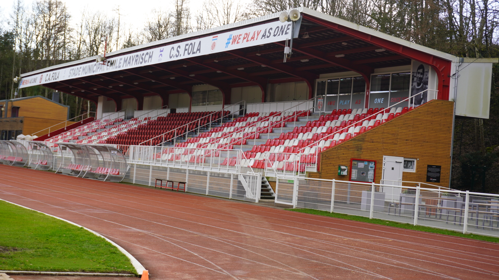 Le stade Emile Mayrisch du CS Fola Esch
