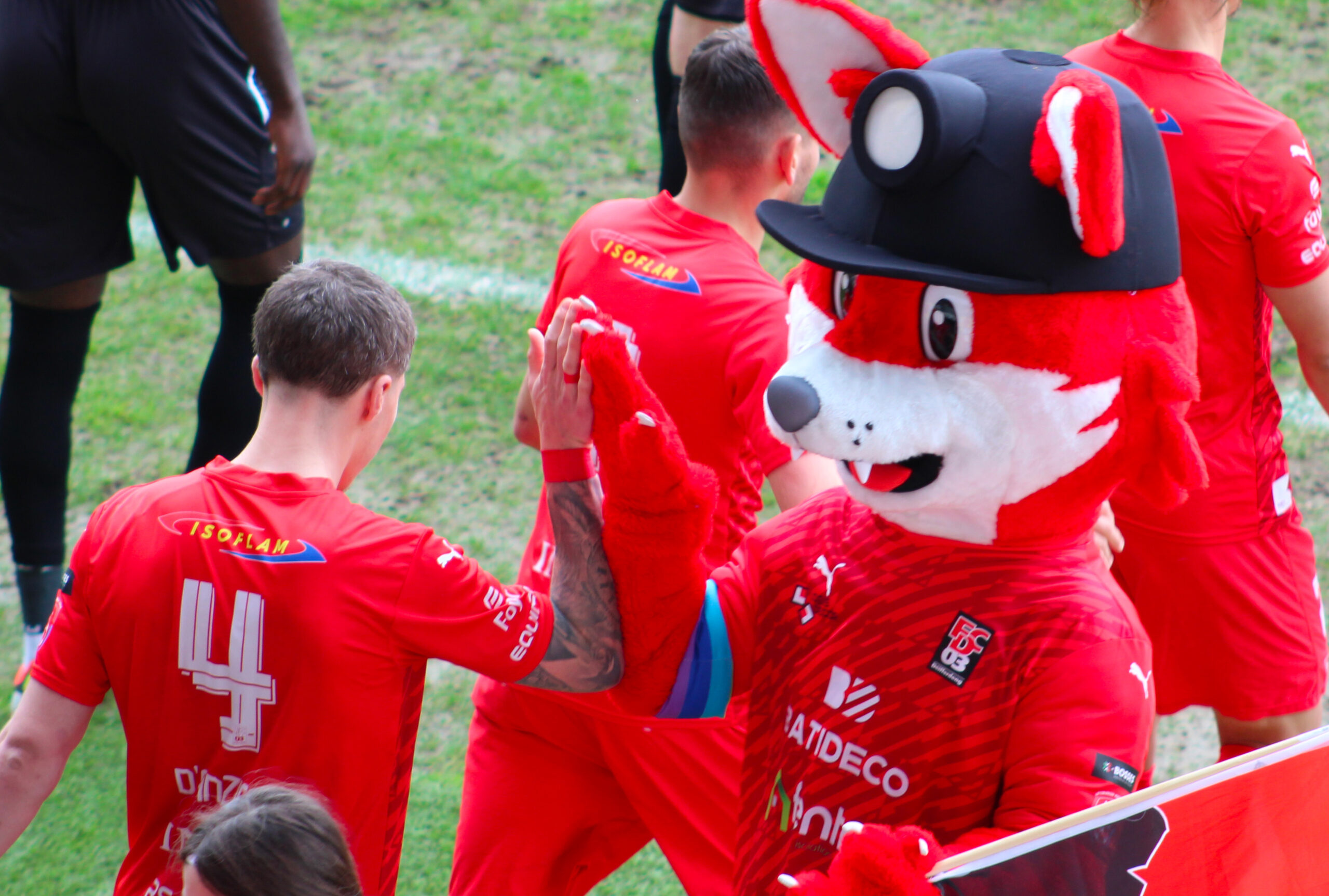 La mascotte de Differdange aimerait célébrer un deuxième titre de champion