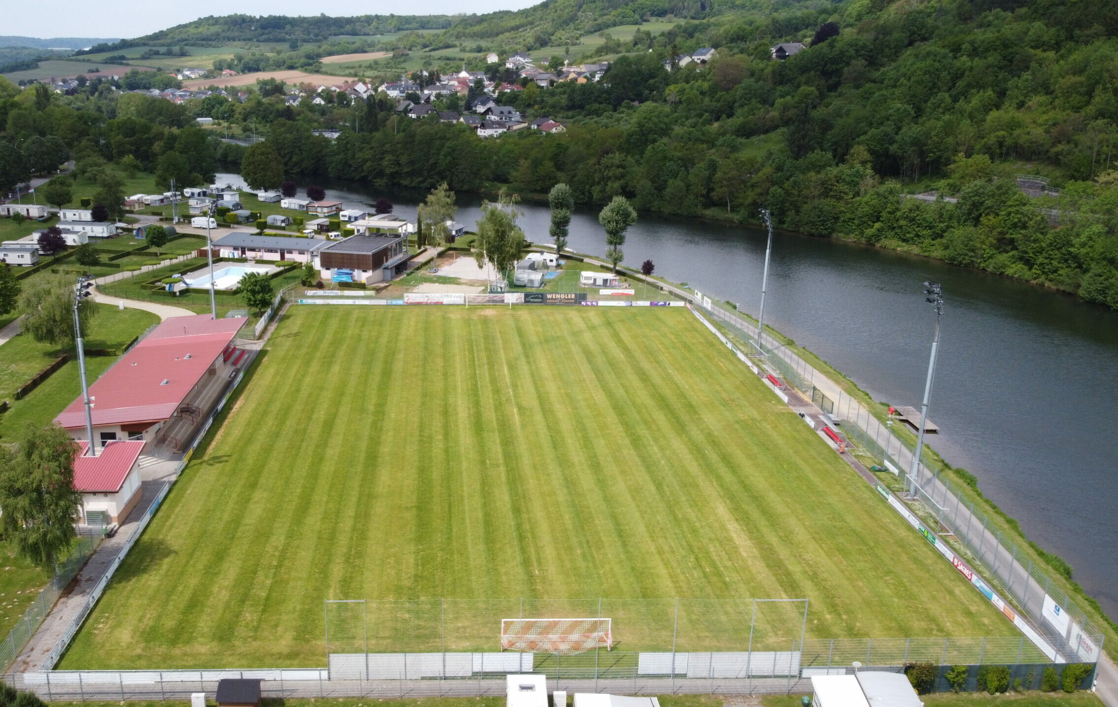 Party-Rent Arena, le stade du FC Victoria Rosport