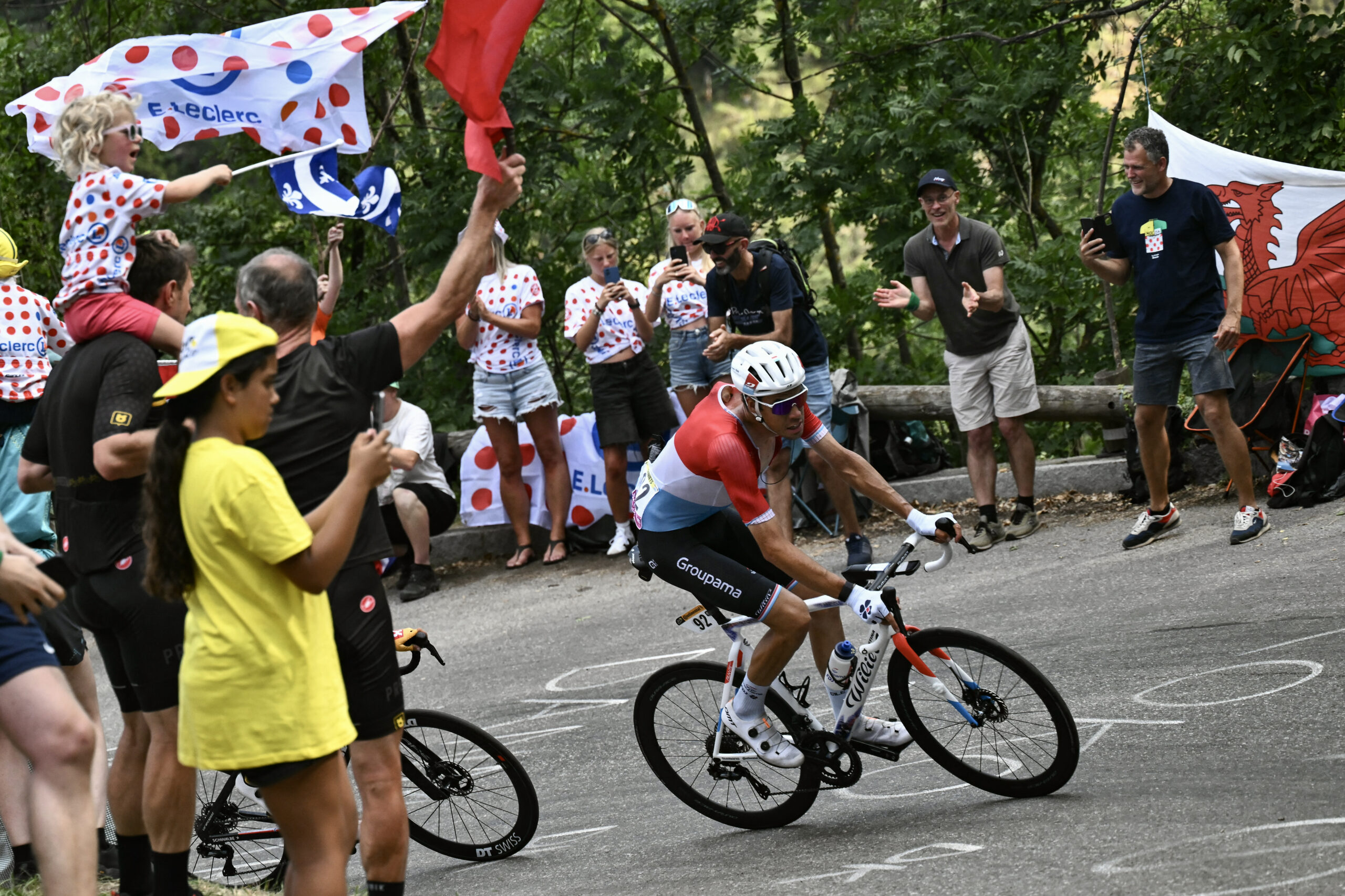 Kevin Geniets sur le Tour de France 2024