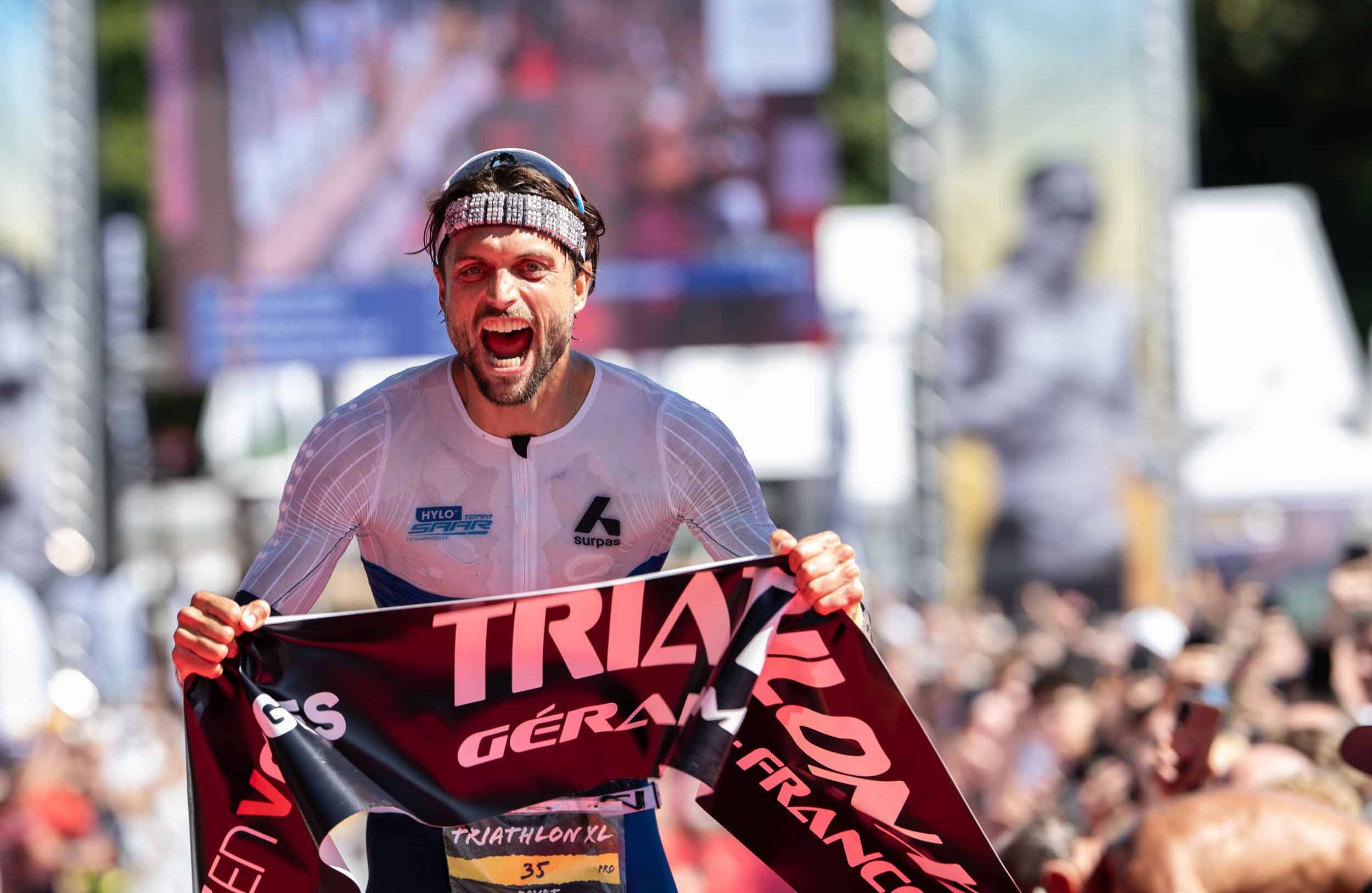 Gregor Payet remporte l'épreuve XL du triathlon de Gerardmer