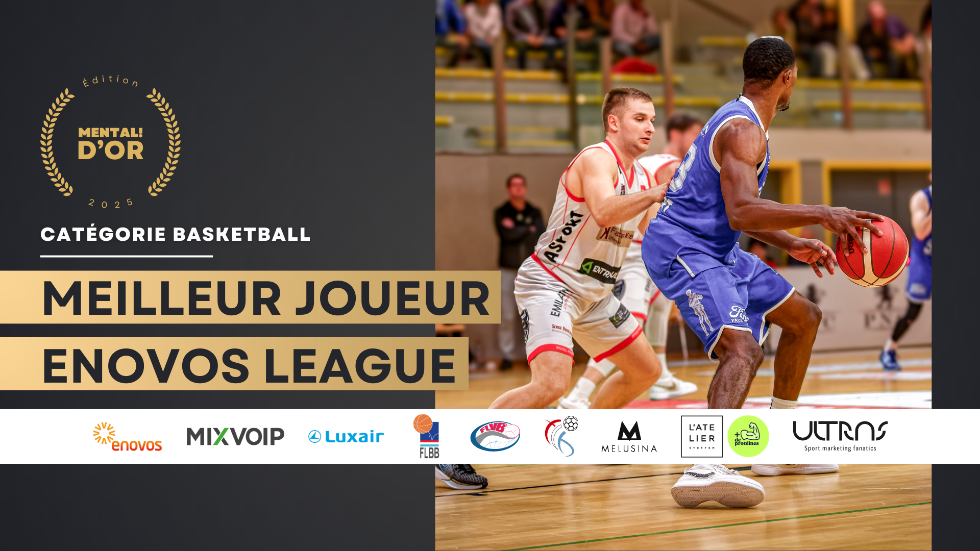 Liste des nommés - Meilleur joueur Enovos League