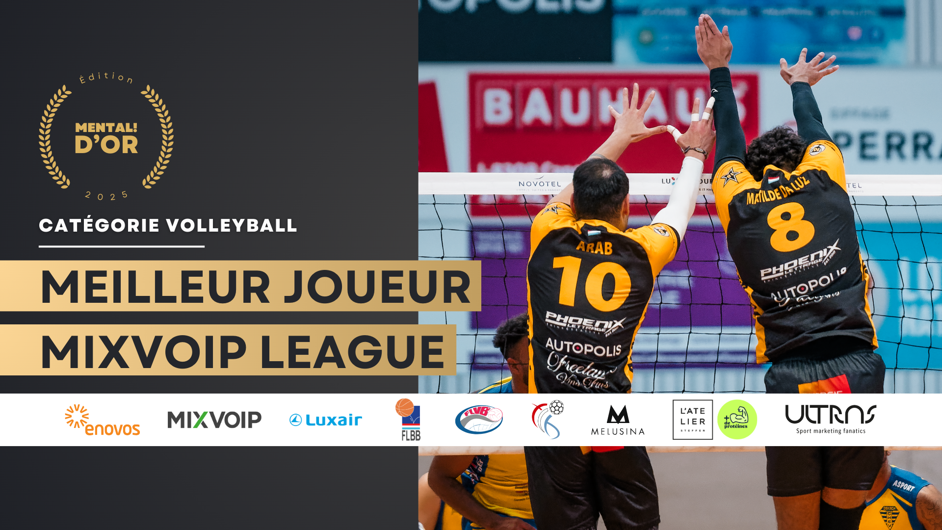 Nommés volley hommes