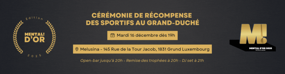 Bannière mental d'or