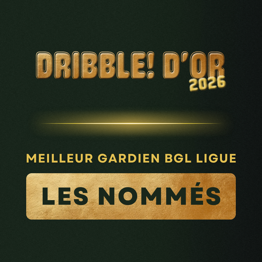 BGL Ligue nommés meilleur gardien