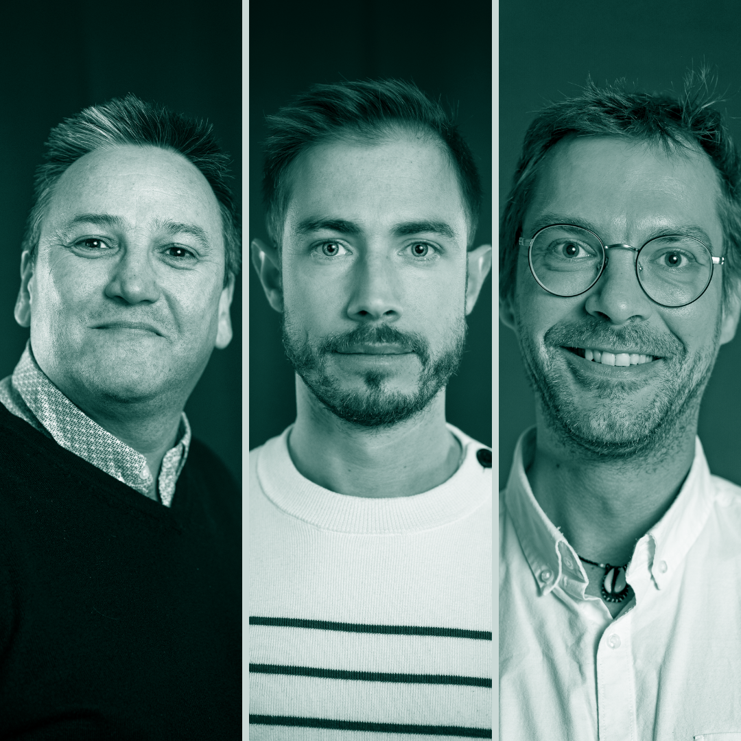 Rémy Denis, Vincent Herry et Benoît Braun